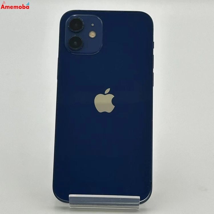 【中古】iPhone12 128GB ブルー NGHX3J/A Apple版SIMフリー