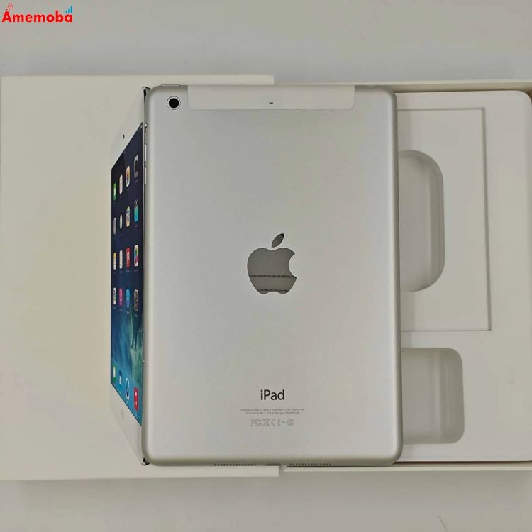【中古】iPad mini 第2世代 Wi-Fi+Cellular 128GB シルバー ME840J/A