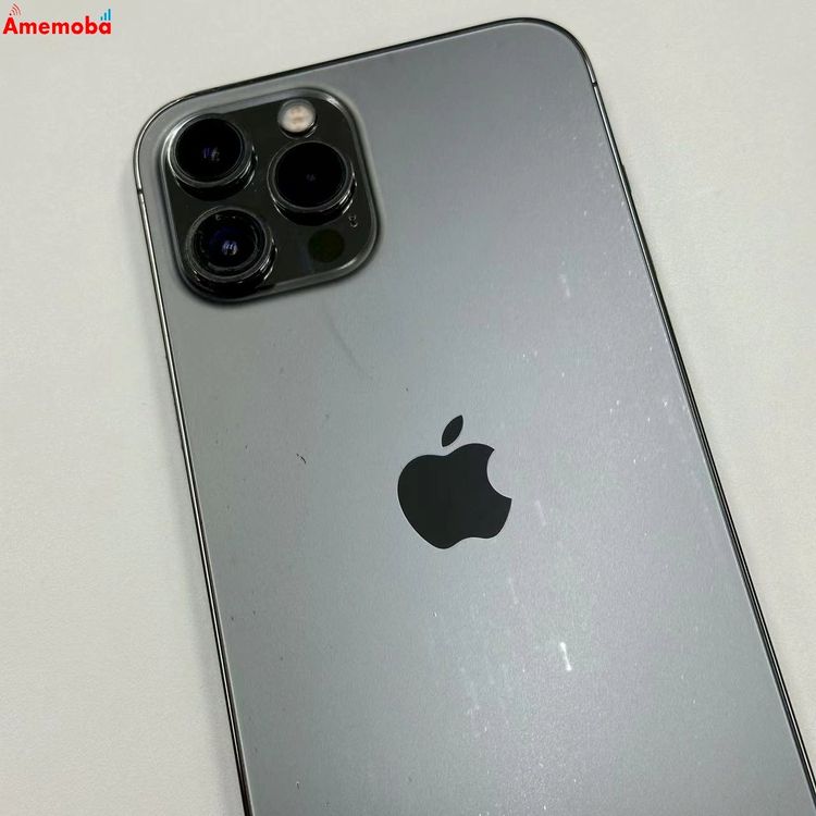 【中古】iPhone12 Pro Max 256GB グラファイト MGCY3J/A docomo版SIMフ