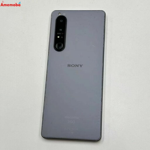【中古】Xperia 1 III 12GB/256GB フロストグレイ SO-51B docomo版SIMフ