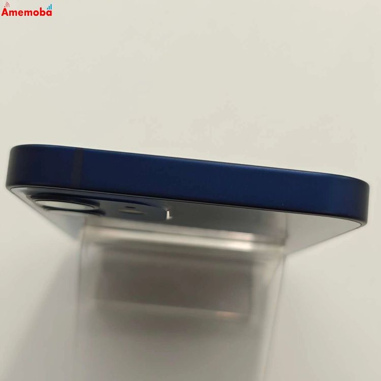 【中古】iPhone12 mini 64GB ブルー MGAP3J/A AU版SIMフリー 美品