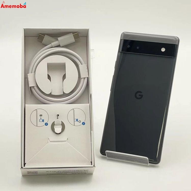 【中古】Google Pixel 6a 128GB Charcoal GBB17L AU版SIMフリー