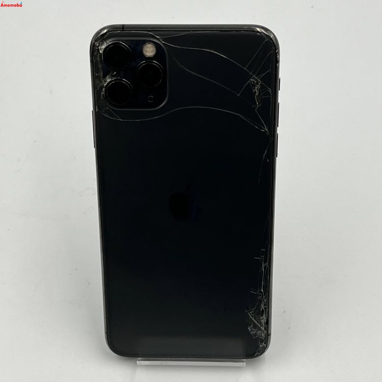 【中古】iPhone11 Pro Max 64GB スペースグレイ MWHD2J/A AU版SIMフリー ジ