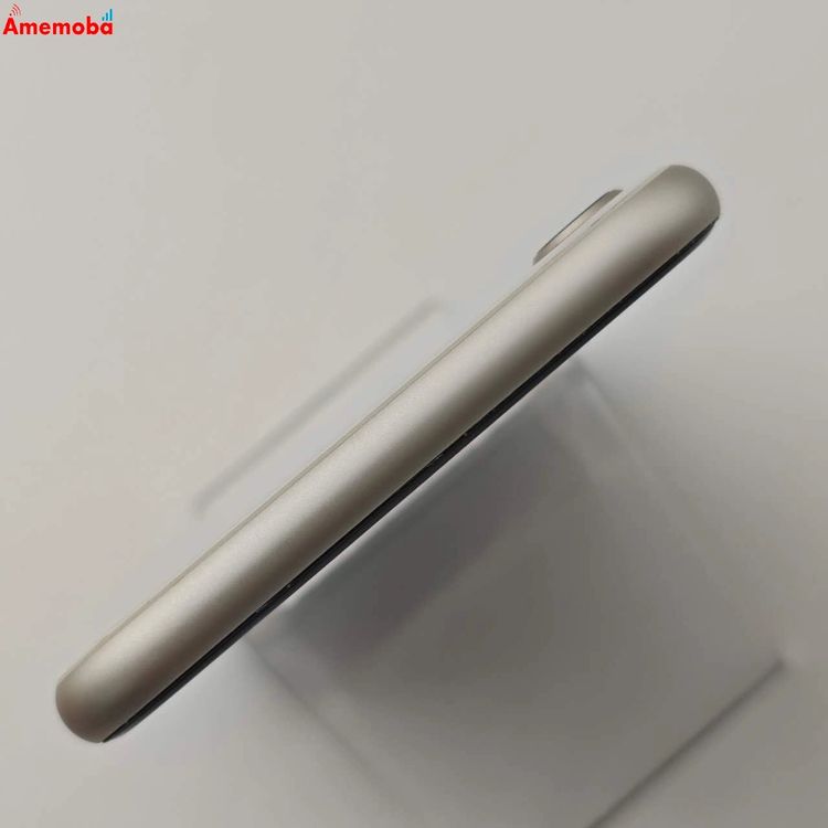 【中古】iPhoneSE 第3世代 64GB スターライト MMYD3J/A AU版SIMフリー 美品