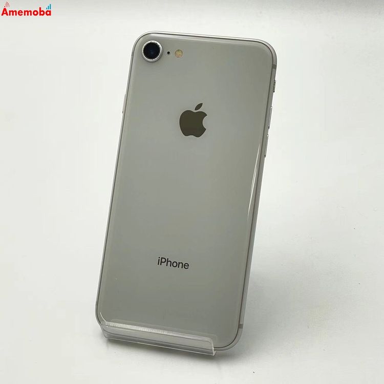 【中古】iPhone8 64GB シルバー MQ792J/A docomo版SIMフリー