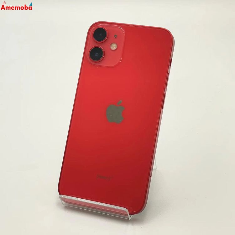 【中古】iPhone12 mini 128GB Product Red MGDN3J/A docomo版SI