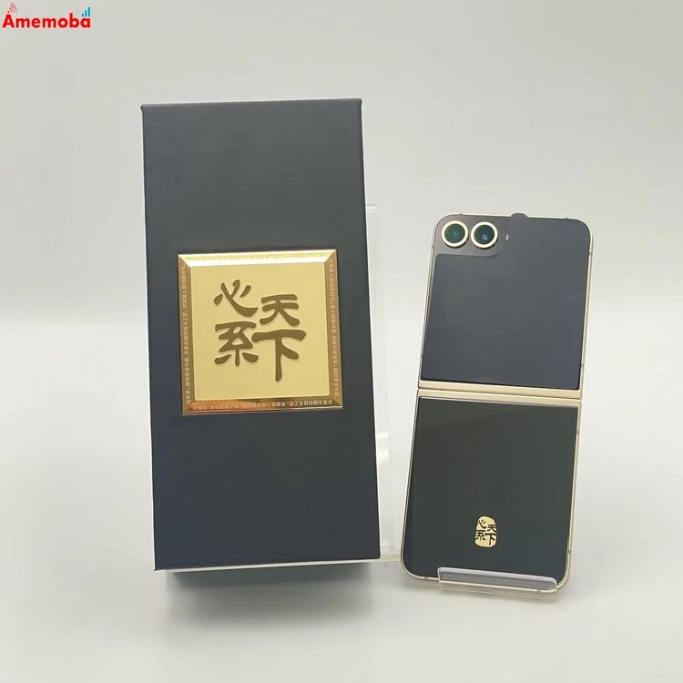 【中古】心系天下 Samsung W25 Flip 12GB/512GB Ceramic Black SM-