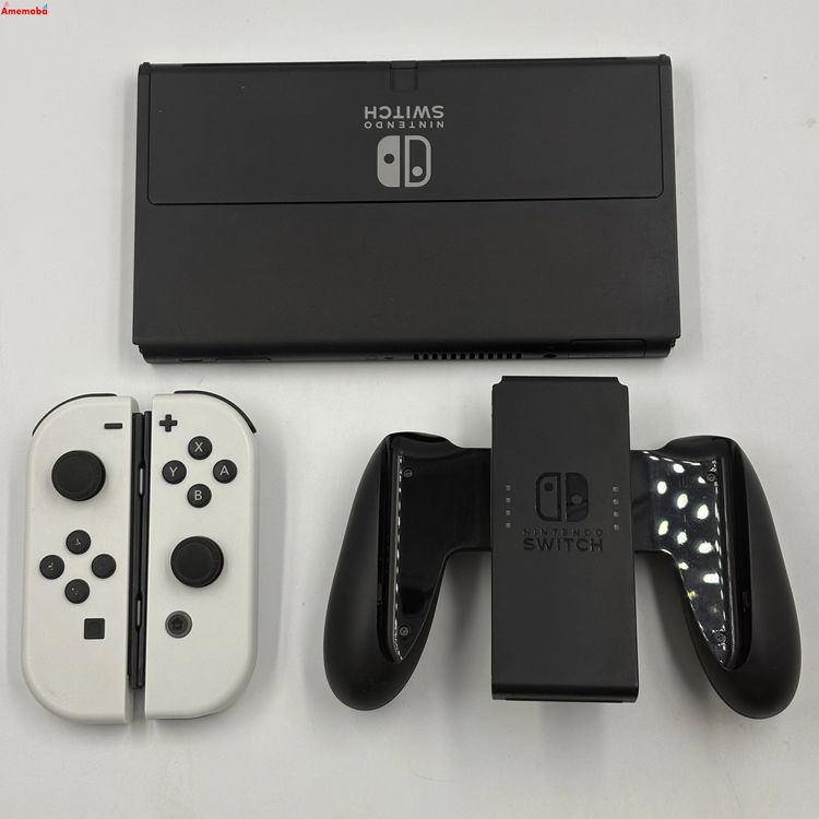 【中古】Nintendo Switch 有機ELモデル 64GB ホワイト HEG-S-JXE-C0