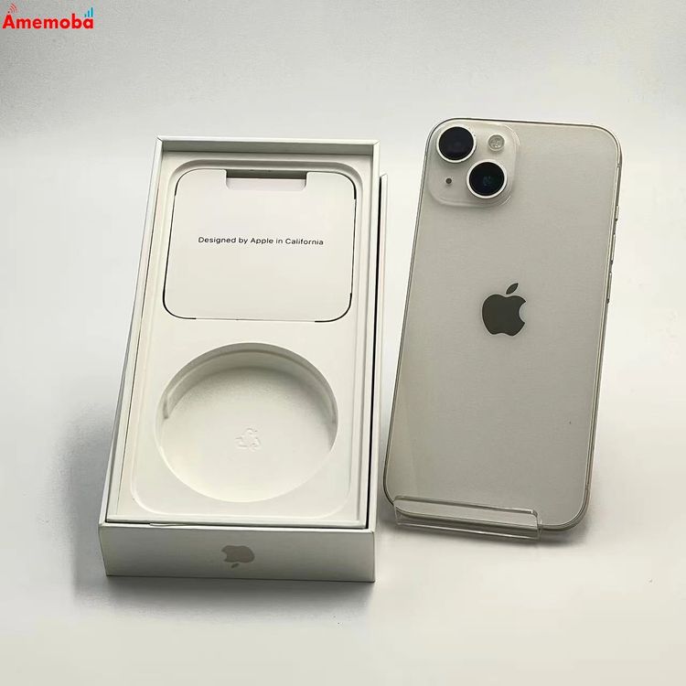 【中古】iPhone14 128GB スターライト MPUQ3J/A Apple版SIMフリー 訳あり品