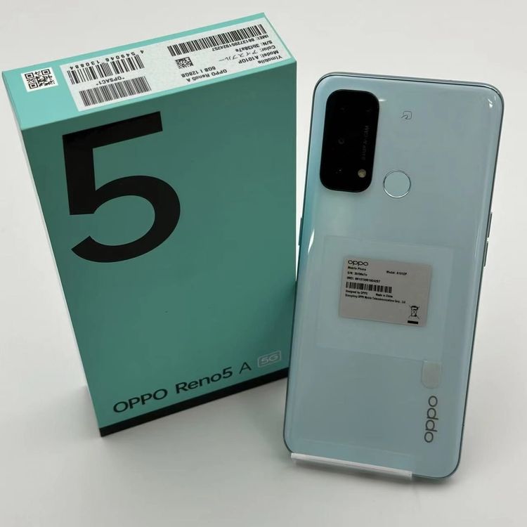 【美品】SIMフリー oppo Reno5A 128GB CPH2199  アイスブルー 2022/09/21 ゲオ公式通販サイト/ゲオオンラインストア【中古】【安心保証】 OPPO