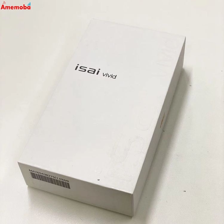 【新品・未使用】LG isai vivid 32GB プラック LGV32 SIMロック解除済 au