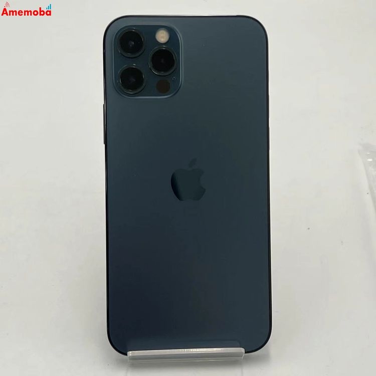 【中古】iPhone12 Pro 512GB パシフィックブルー MGMJ3J/A SIMフリー 訳あり品