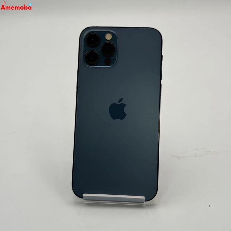 【中古】iPhone12 Pro 512GB パシフィックブルー MGMJ3J/A SoftBank版SIM