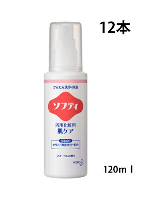 送料無料 ソフティ 浴用化粧料 肌ケア 120mL 業務用120ml×12本