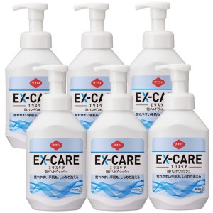 送料無料 ソフティ EX‐CARE 泡ハンドウォッシュ 業務用 500ml × 6本