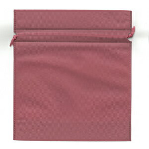 送料無料 不織布巾着 ローズピンク 15枚