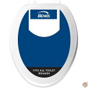Bemis/Mayfair170-000Elongated Plastic Economy Toilet Seat-WHT ELONG POLY SEAT (並行輸入品)