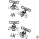 【10日限定!720円クーポン20名様】Blum コンパクト ソフトクローズブルモーション可変 1-3/8インチ オーバーレイヒンジ (4つのヒンジ)