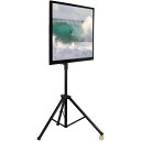 【15日限定!500円クーポン配信中】Mount-It! テレビ三脚フロアスタンド | ポータブル傾斜テレビスタンド 32〜70インチフラットスクリーンディスプ...