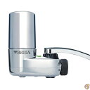Brita (ブリタ) ベーシック蛇口マウント浄水システム BPAフリー蛇口浄水器 シンク用 フィルターは年間2,250本のプラスチックウォーターボトルと交換可能 4か月持続 システム1個/フィルター2個付き クロム。(2)