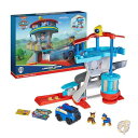 【全品1000円割引★オープン記念】パウパトロール Paw Patrol ルックアウトタワー セット チェイスアクションフィギュア2体 ポリスクルーザー付き 6...