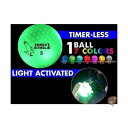 【スーパーセール1000円クーポン】Night Eagle CV LED 光で点灯 ゴルフボール タイマーなし 6個入り 送料無料