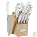 【全品1000円割引★オープン記念】クイジナート Cuisinart C77SSW-12P 包丁セット カラープロコレクション 12ピース ナイフセット 白 送...