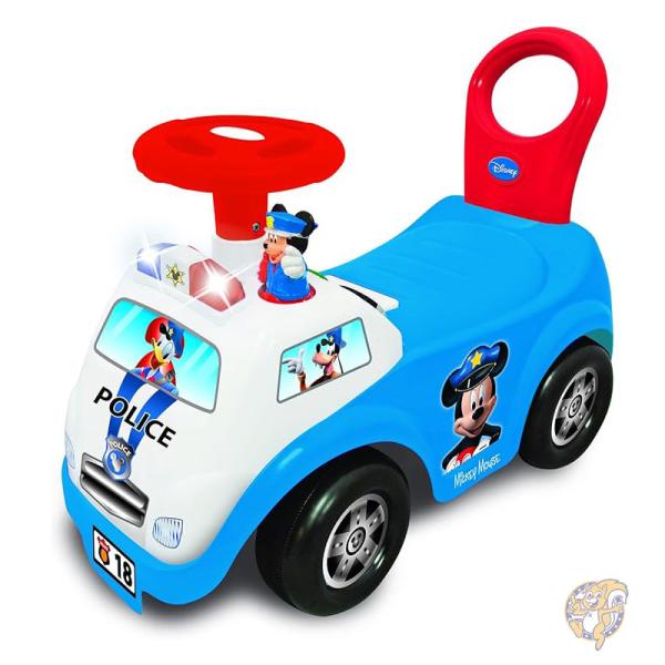 【1000円クーポン25日〜】ディズニー マイファーストミッキー パトカー キッズ 乗り物おもちゃ 052720 Kiddieland キディランド