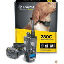 【全品1000円割引★オープン記念】Dogtra 280C 防水 127レベル 精密コントロール LCDスクリーン 1/2マイル リモートトレーニング 犬 Eカ...