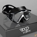 【全品1000円割引★オープン記念】EXP VISION 大人用 Pano 3 パノラマビュー スキューバダイビングマスク 強化ガラスレンズ シュノーケリング ...