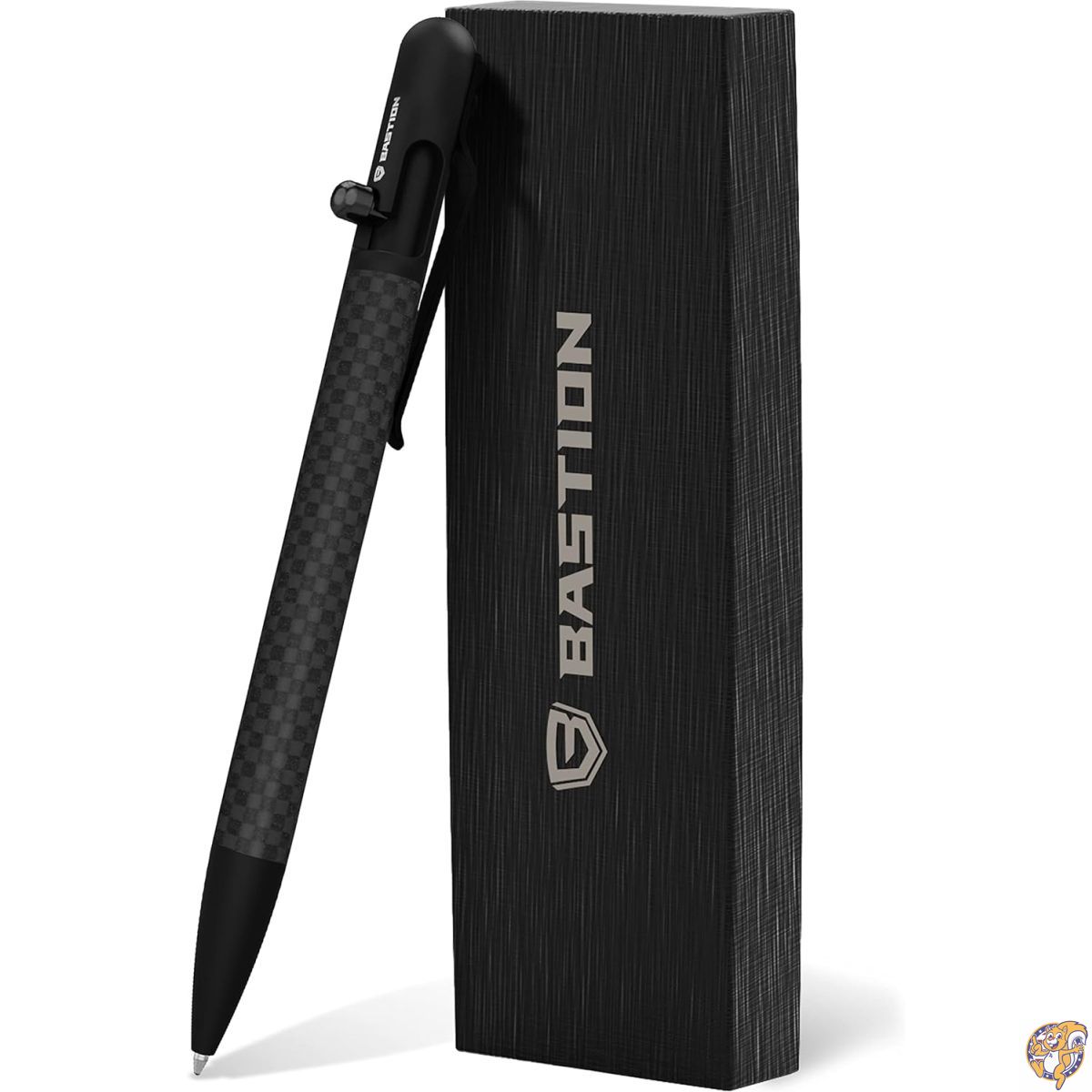 BASTION® プレミアムスリムボルトアクションペン 細字 アルミニウム 超軽量 プロフェッショナルペン 正確でスタイリッシュな署名と書き込み 格納式...