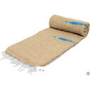 【全品1000円割引★オープン記念】Open Road Goods タン/カーキ サンダーバード 厚手 ヨガブランケット スロー ヨガ用 送料無料