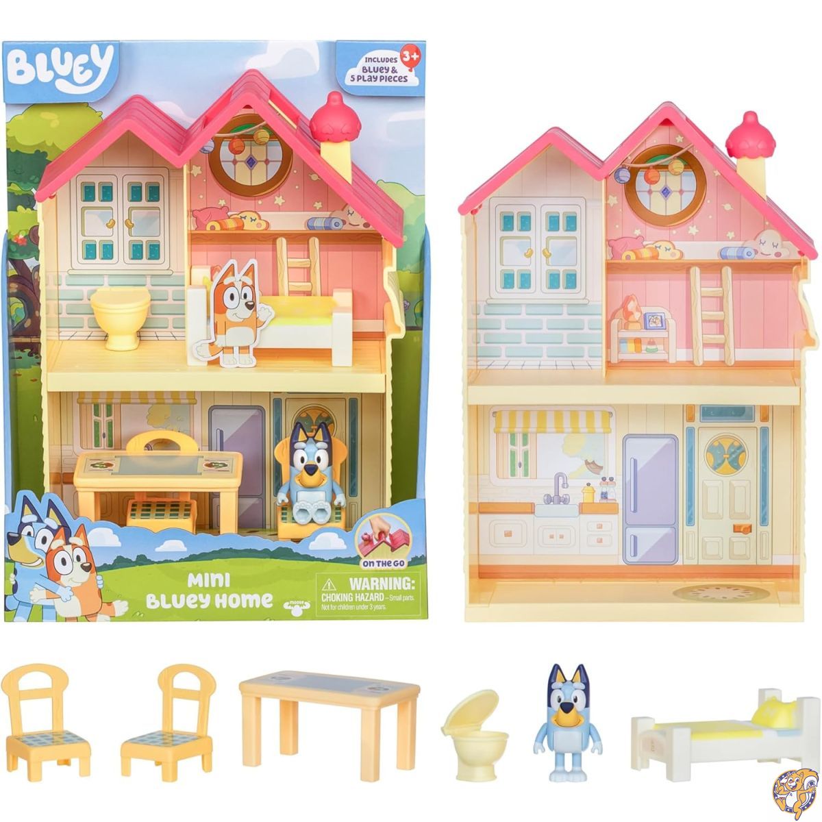 【全品1000円割引★オープン記念】Bluey Mini Heeler Home Playset