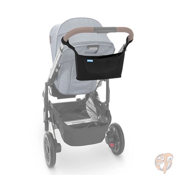 【スーパーセール1000円クーポン】アッパベビー UPPAbaby ベビーカーバッグ ドリンクホルダー ブラック 小物入れ 収納 哺乳瓶 飲み物 コンパクト お出かけ 送料無料