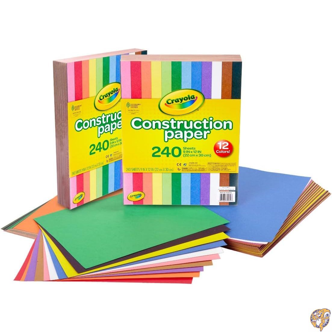 ڥݥ34&5[]Crayola Construction Paper, 240 Count, 2Pack 99-0013 [¹͢]