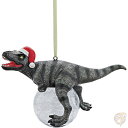 デザイントスカノ ブリッツァー Tレックス ツリーオーナメント Design Toscano 恐竜 クリスマスオーナメント クリスマス飾り クリスマス装飾 アメリカ輸入品 アメリカクリスマス雑貨 デコレーション 海外クリスマス商品 恐竜おもちゃ 送料無料