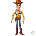 【全品500円クーポン配信中】TOYSTORYトイストーリー保安官ウッディ インタラクティブ トーキング アクションフィギュア 映画のサウンドとフレーズ搭載 おもちゃ ディズニーストア DISNEY STORE