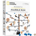 【全品1000円割引★オープン記念】NATIONAL GEOGRAPHIC 磁気マーブルラン - 150ピース STEMビルディングセット 子供&大人用 磁気ト...