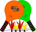 【全品1000円割引★オープン記念】ジャズミントン Funsparks JM1000 パドルボールゲーム 送料無料 ジャズミントンセット