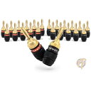 【全品1000円割引★オープン記念】デッドボルト バナナプラグ 12ペア Sewell SW-29863-12 スピーカープラグ 送料無料(2)