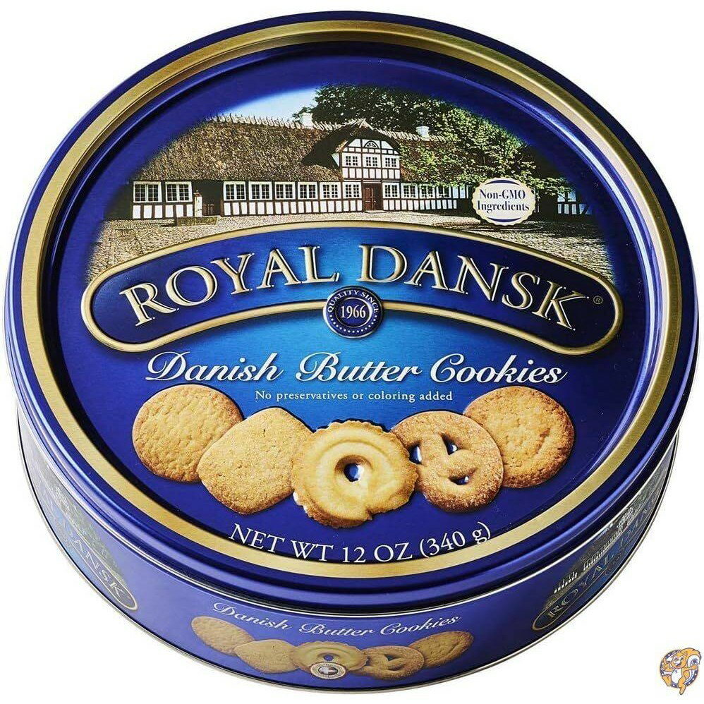【ポイント3倍20時28時間】Office Snax Royal Dansk - Danish Butter Cookies 340g