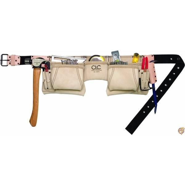 【1000円クーポン25日〜】Custom Leathercraft17527412-Pocket Leather Apron-CARPENTER APRON (並行輸..