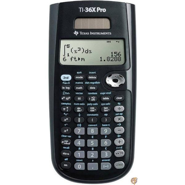 【注意事項】： 当店でご購入された商品は、原則として、「個人輸入」としての取り扱いになり、全て米国からお客様のもとへ直送されます。 ・個人輸入される商品は、全てご注文者自身の「個人使用・個人消費」が前提となりますので、ご注文された商品を第三者へ譲渡・転売することは法律で禁止されております。 ・通関時に関税・輸入消費税が課税される可能性があります。課税額はご注文時には確定しておらず、通関時に確定しますので、商品の受け取り時に着払いでお支払いください。 詳細はこちらご確認下さい。 ＊色がある場合、モニターの発色の具合によって実際のものと色が異なる場合がある。★TI-36X Pro Scientific Calculator [輸入品] [並行輸入品] Ideal for curricula in which graphing technology may not be permitted.MultiView display shows multiple calculations at the same time on screen.MathPrint shows math expressions, symbols and stacked fractions as they appear in textbooksIdeal for high school through college: Algebra 1 & 2, Geometry, Trigonometry, Statistics, Calculus, Biology, etc.Convert fractions, decimals and terms including Pi into alternate representations.ブランドTexas Instruments色ブラック///ホワイト計算機タイプ関数電卓電源バッテリー式画面サイズ3商品の説明Advanced, four-line scientific calculator, with higher-level math and science functionality, that is ideal for computer science and engineering courses in which graphing technology may not be permittedIdeal for students at every level, from junior high school algebra to college calculus, the Texas Instruments TI36 packs a lot of punch in a small, inexpensive unit. This solar-powered calculator combines features for statistical analysis, Boolean logic operations, and unit conversions in one sleek package.Math students will appreciate TI36X's ability to perform fractional equations and calculate angle units (radians, grads, degrees) when performing trigonometric functions. Everyone will find the calculator's English/metric conversions helpful.The TI36Xs single-line LCD is a little difficult to read when the unit is lying on a desk, and users in need of graphing functions will have to look elsewhere. Overall, however, for a calculator in this price range, the TI36X provides enough power for most high-level math and science needs.メーカーTexas Instruments型番36PRO/TBL/1L1梱包サイズ24.6 x 17.1 x 2.7 cm素材プラスチック色ブラック///ホワイト電源バッテリー式リチウム電池パック電池内蔵梱包重量0.21 キログラム電池使用はい電池付属はいブランド名Texas Instruments商品重量0.12 キログラム ★TI-36X Pro Scientific Calculator [輸入品] [並行輸入品] ※ブラウザ上と実際のカラーは異なる場合がございます。 予めご了承ください。