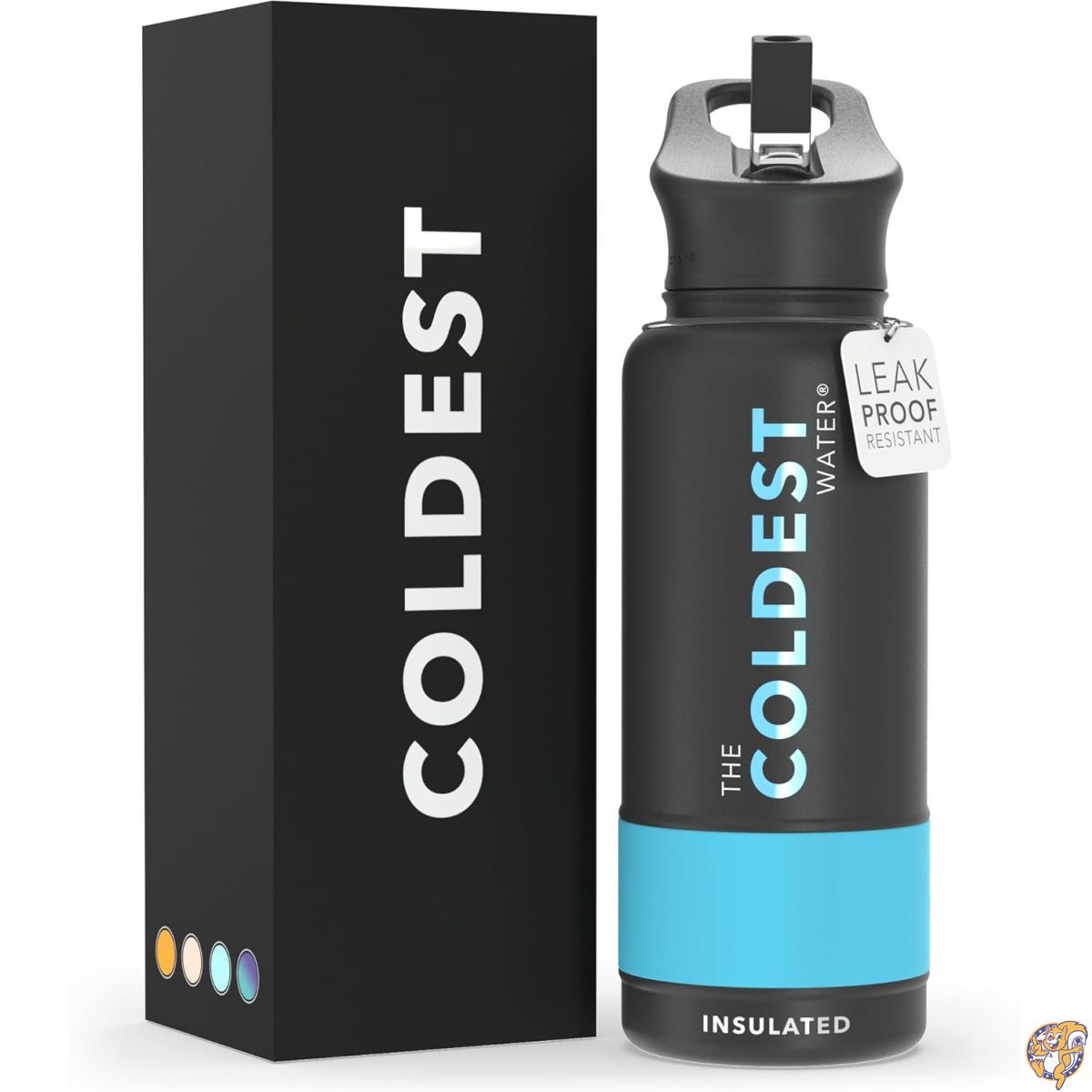 【20名様888円クーポン配信】【 36時間 氷が溶けない スポーツボトル 】 保冷 水筒 ザ・コールデスト ウォーター ストロータイプ スポーツタイプ The Coldest Water オールシーズン 保温 13時間 真空断熱 ストロー スポーツ