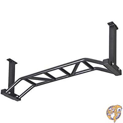 Gronk Fitness - 天井取り付けマルチグリップチンアップバー 自宅用プルアップバー マウントプルアップ..