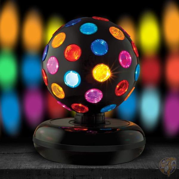 【注意事項】： 当店でご購入された商品は、原則として、「個人輸入」としての取り扱いになり、全て米国からお客様のもとへ直送されます。 ・個人輸入される商品は、全てご注文者自身の「個人使用・個人消費」が前提となりますので、ご注文された商品を第三者へ譲渡・転売することは法律で禁止されております。 ・通関時に関税・輸入消費税が課税される可能性があります。課税額はご注文時には確定しておらず、通関時に確定しますので、商品の受け取り時に着払いでお支払いください。 詳細はこちらご確認下さい。 ＊色がある場合、モニターの発色の具合によって実際のものと色が異なる場合がある。Kicko スピニング ディスコ ボール LEDライト Kicko スピニング ディスコ ボール LEDライト Kicko Spinning Disco Ball with LED Lights - for Parties, Lighting, Halloween, Christmas, Flare - 11 Inches Tall, 1 PackカラフルなLEDピンライトと360°回転が特徴のディスコボール。プラグを差し込めば、あとはスイッチを押すだけでパーティーの始まりです！セット内容：LEDライト付き11インチ(28cm)ディスコボール1個。ディスコボール本体 8インチ(20.3cm)、台座 直径7インチ(17.8cm)アイテムナンバー?609301176638サイズ(約)8.0x27.9x28.0cm 780.2g※およそのサイズになりますのでご了承ください。