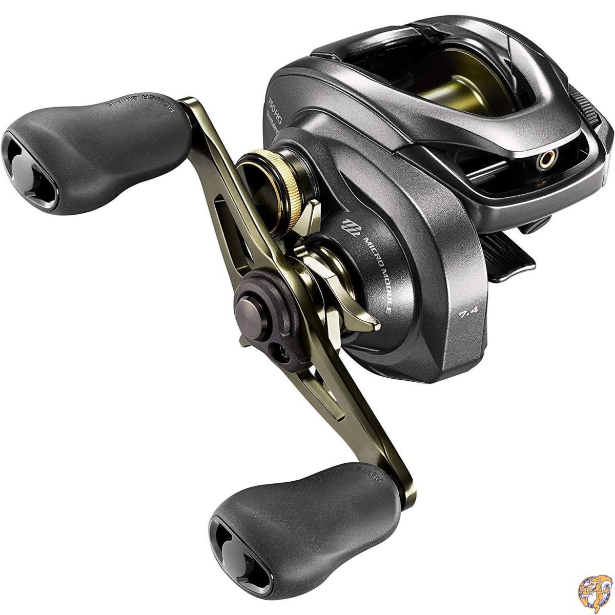 SHIMANO CURADO DC 150, High Gear, LowProfile Baitcasting Freshwater Fishing Reel 141［並行輸入］
