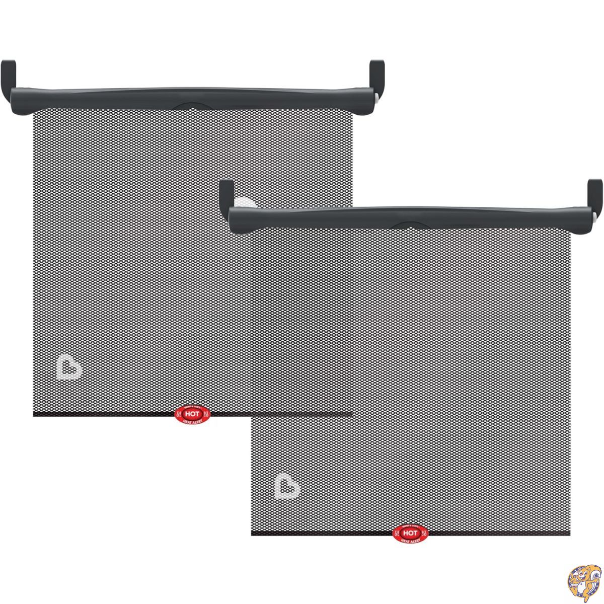 BRICA 2 Piece White Hot Sun Safety Shades by Brica [並行輸入品]