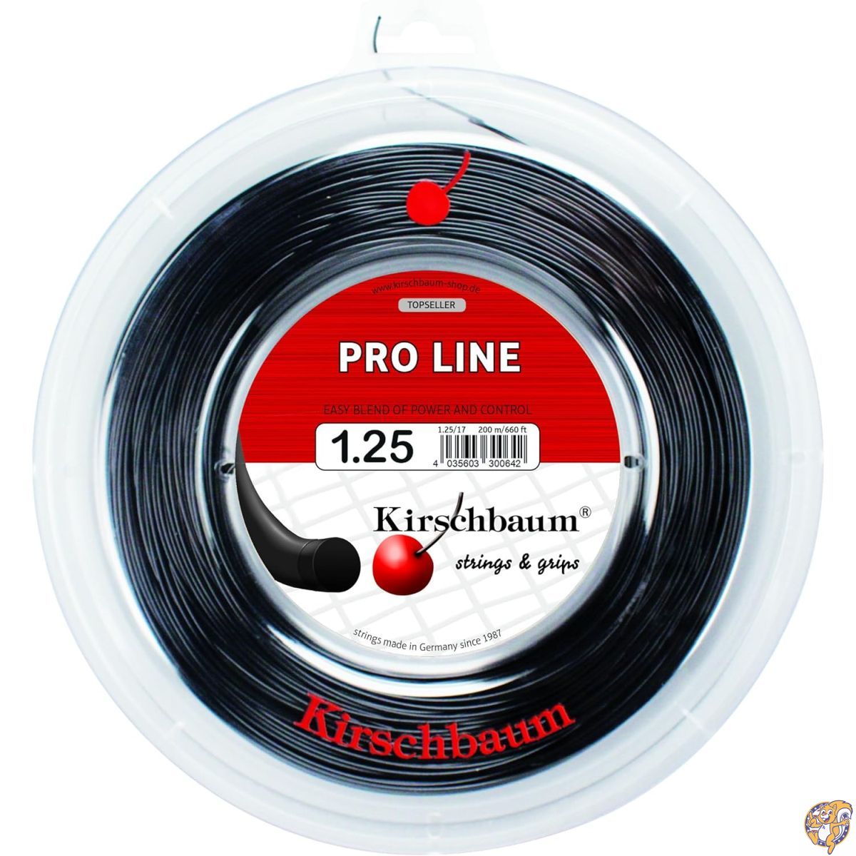 Kirschbaum(キルシュバウム) Pro Line II black 125-200m roll KB-PL-2-R ブラック 125