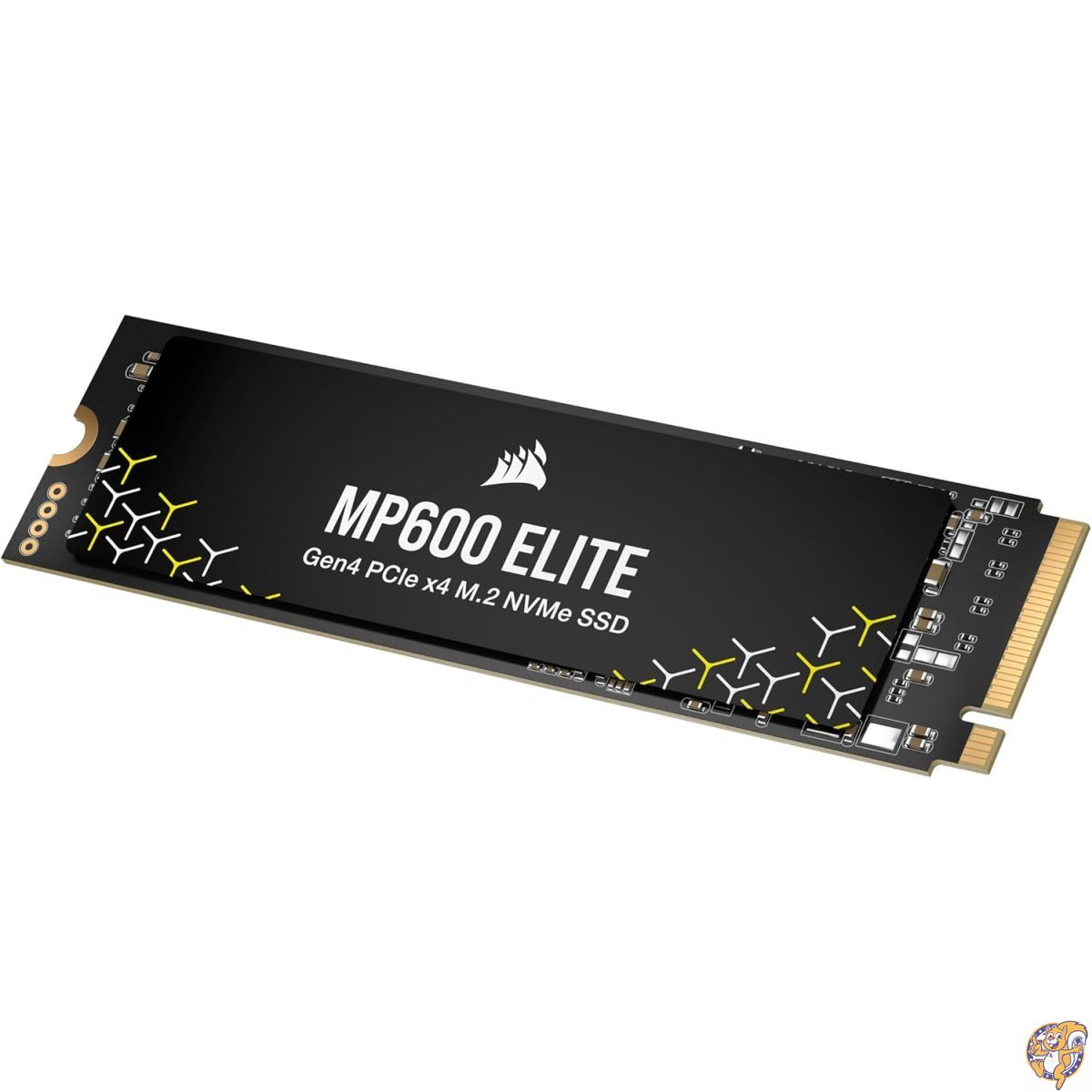 CORSAIR MP600 ELITE 2TB PCIe Gen4 x4 NVMe M.2 SSD 高密度 3D TLC NAND - 2280 ヒートシンクなし PC/ノートパソコン適用 CSSD-F2000GBMP600ENH